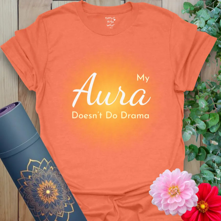 Bright orange tee with radiating sunlight and vibrant text. For the soul who chooses sunshine over static.
