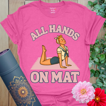 Heather Heliconia All Hands T-Shirt