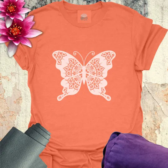 Mandala Butterfly T-Shirt