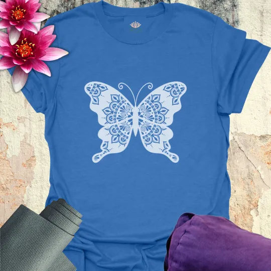 Mandala Butterfly T-Shirt