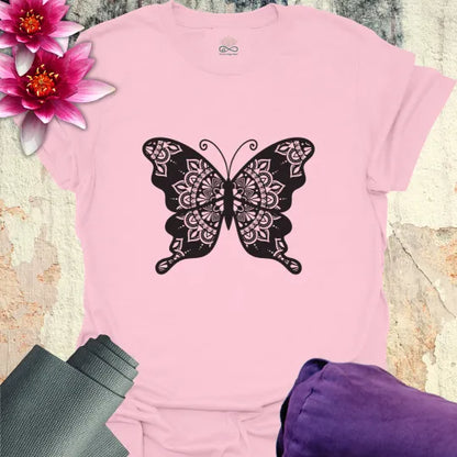 Mandala Butterfly T-Shirt