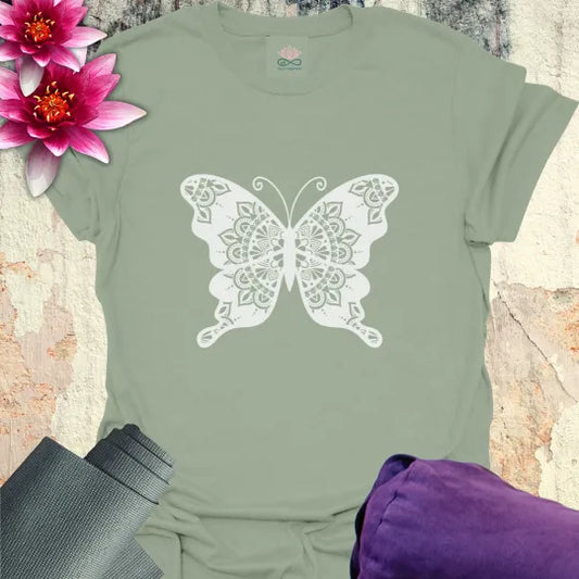 Mandala Butterfly T-Shirt