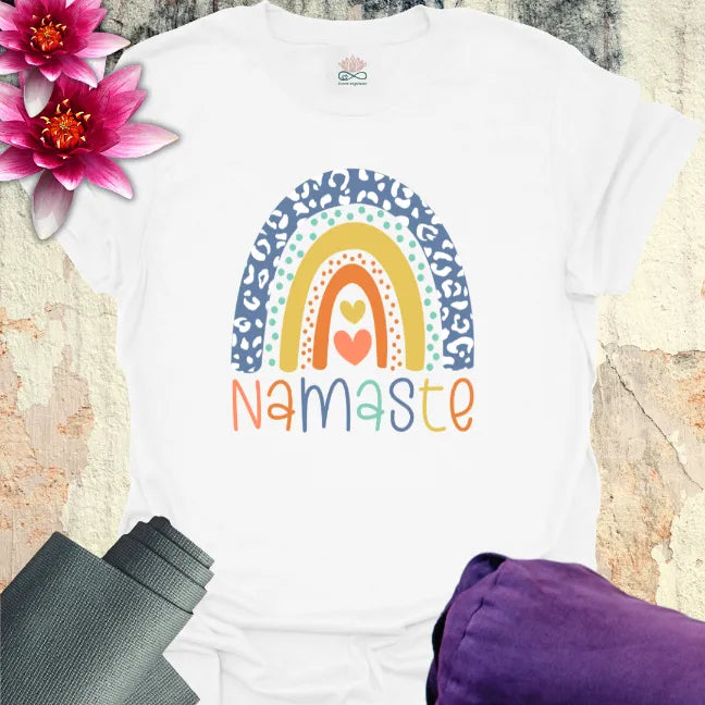 Namaste Rainbow T-Shirt