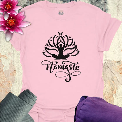 Namaste Lotus T-Shirt