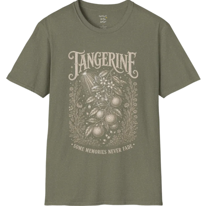 Citrus branch with blossoms and soft light — Sacred Thread collection by Ramro Yoga Wear in Heather Military Green