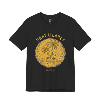 Palm tree savasana yoga slogan tee in Black Heather — Funny Yoga Shirts collection by Ramro Yoga Wear