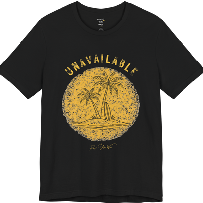 Palm tree savasana yoga slogan tee in Black — Funny Yoga Shirts collection by Ramro Yoga Wear
