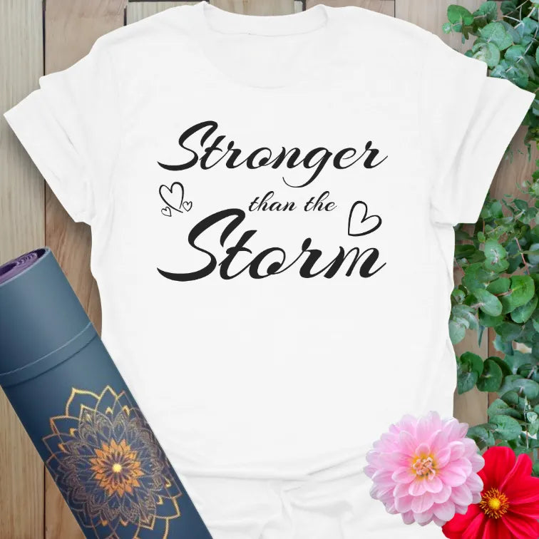 Clean white unisex t-shirt with heart-centered quote and butterfly accents, ideal for yoga, healing, and self-expression.