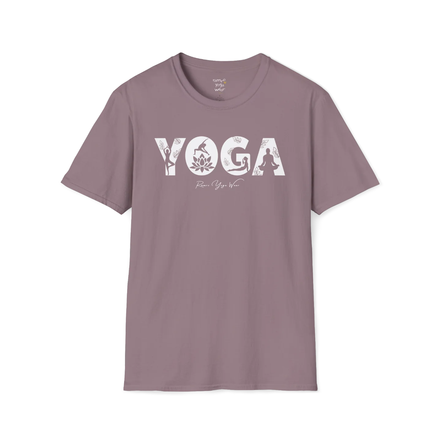 "YOGA" text design — The Vault collection by Ramro Yoga Wear, Paragon.